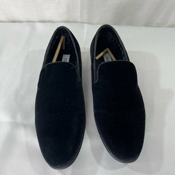 Steve Madden Men’s Laight Velvet Slip On Loafer Shoes. Color Black. Size… - Picture 3 of 7